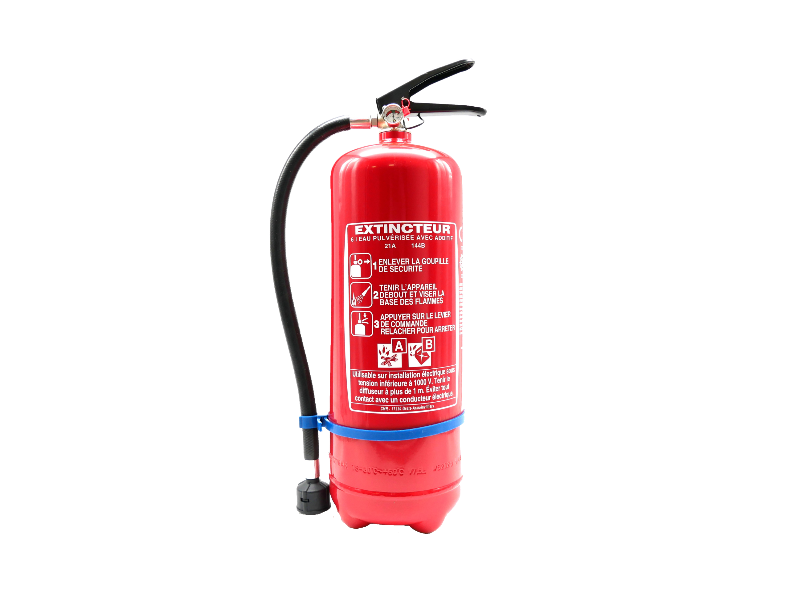 Extincteur 6L pression permanente ROT