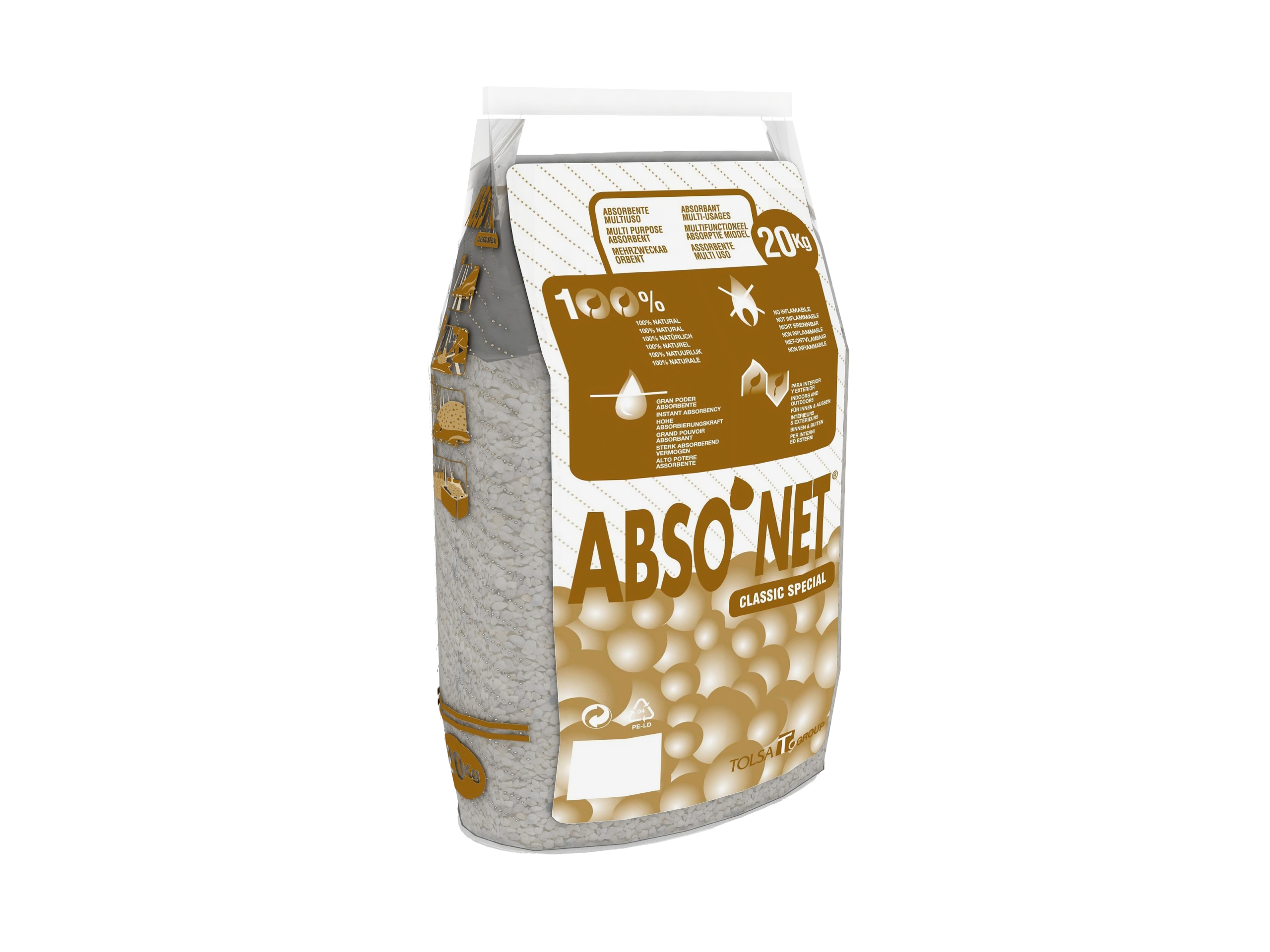 Absorbant minéral à base de sépiolite - Sac de 20kg