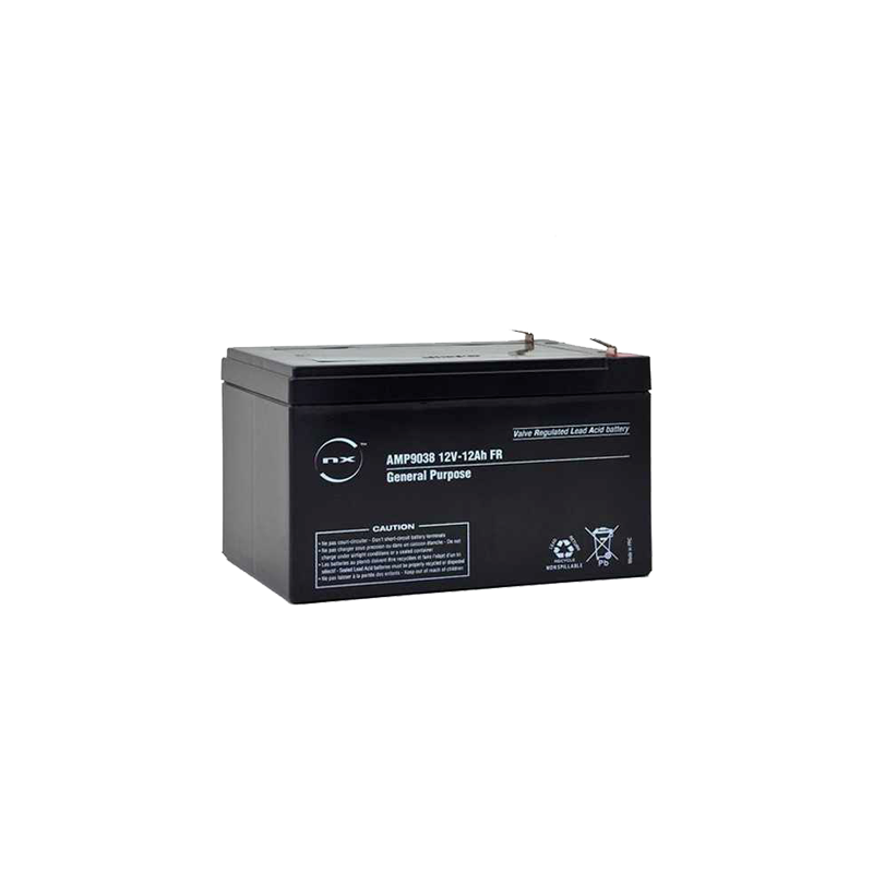Batterie plomb AGM NX 12-12 Général Purpose FR 12V 12Ah F6.35