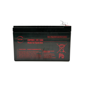Batterie plomb AGM NX 13-12 CYCLIC 12V 13Ah F6.35