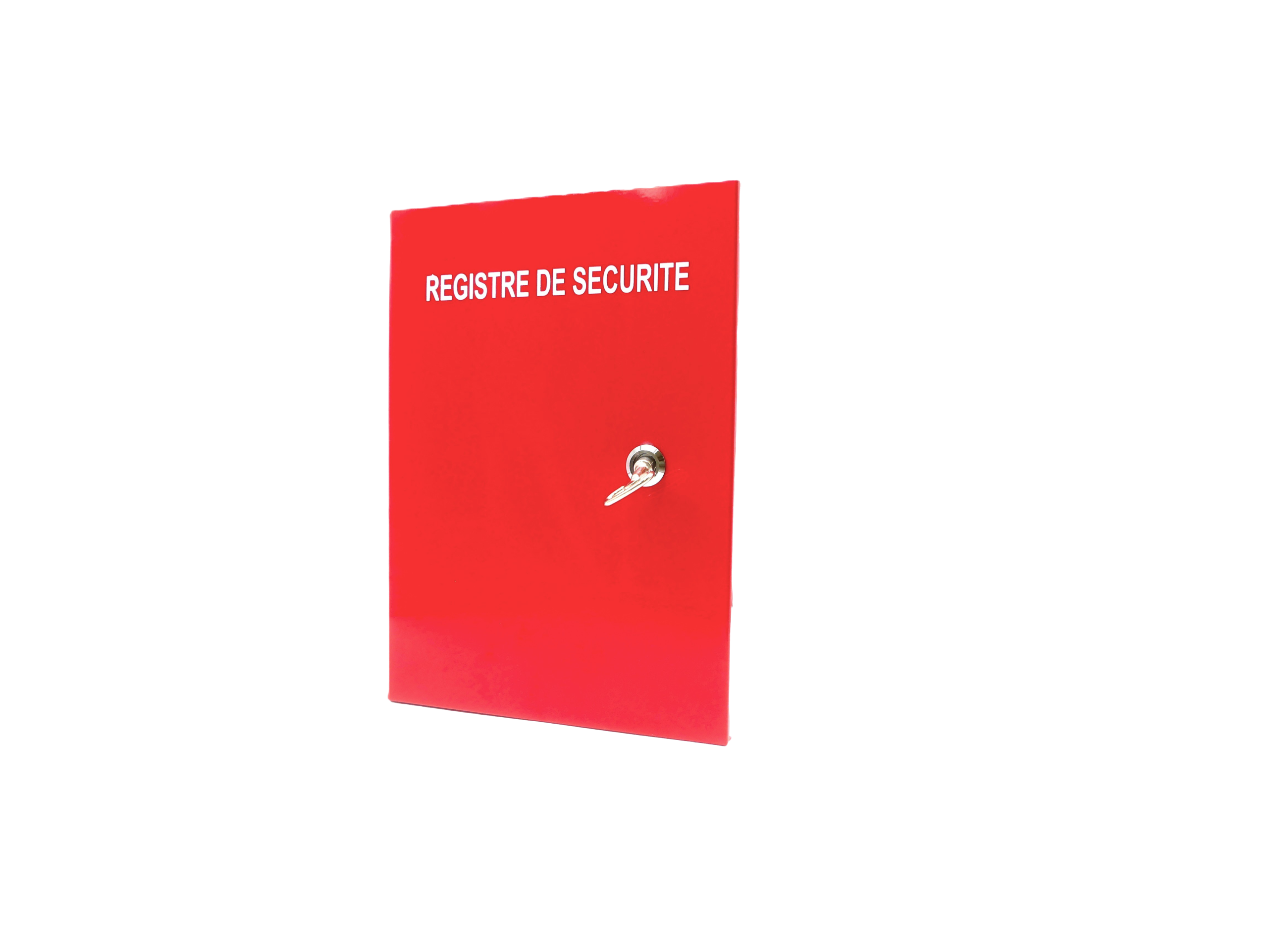 Coffret métallique pour registre rouge - 250x350x50mm