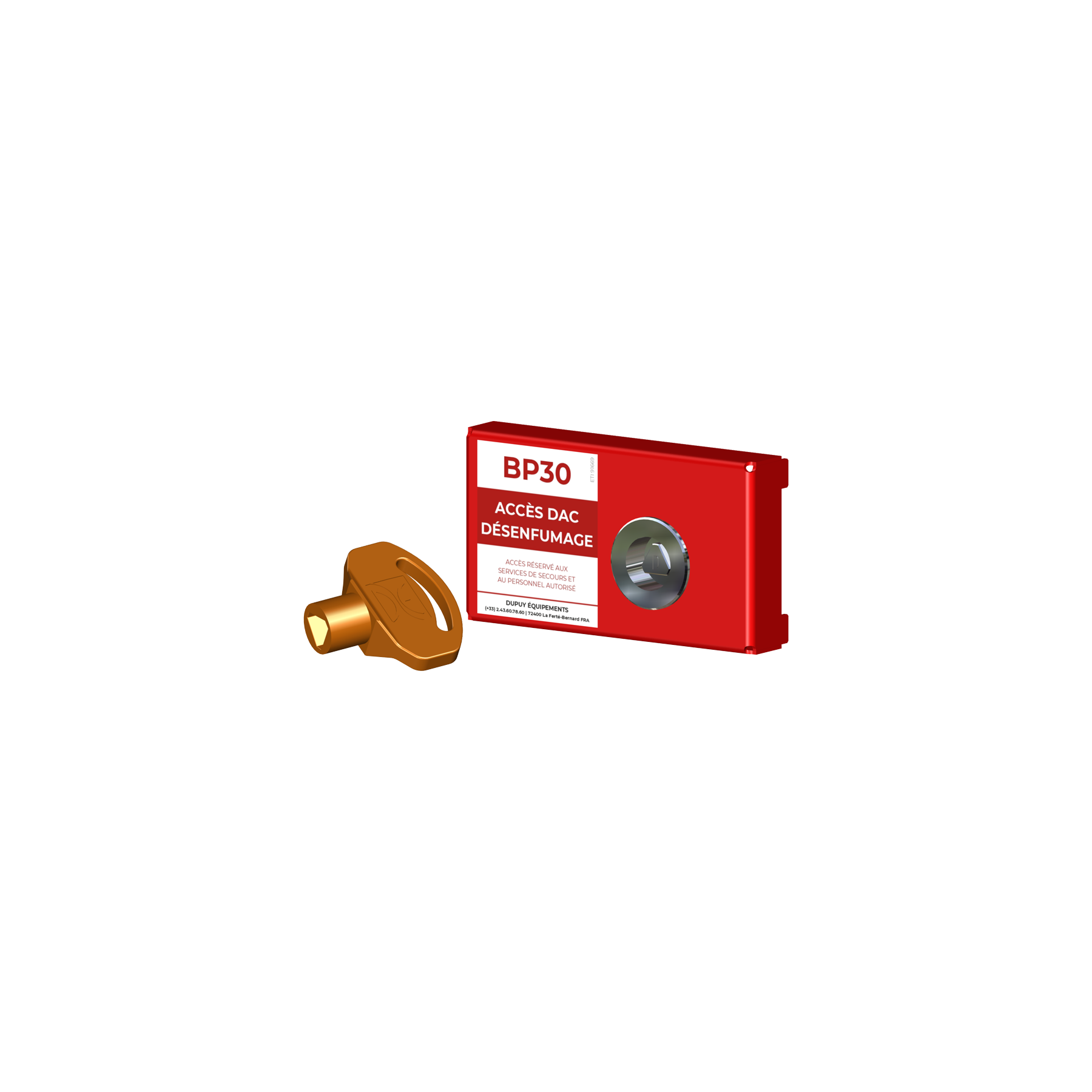 Boitier de protection pour TR30 DUPUY ÉQUIPEMENTS