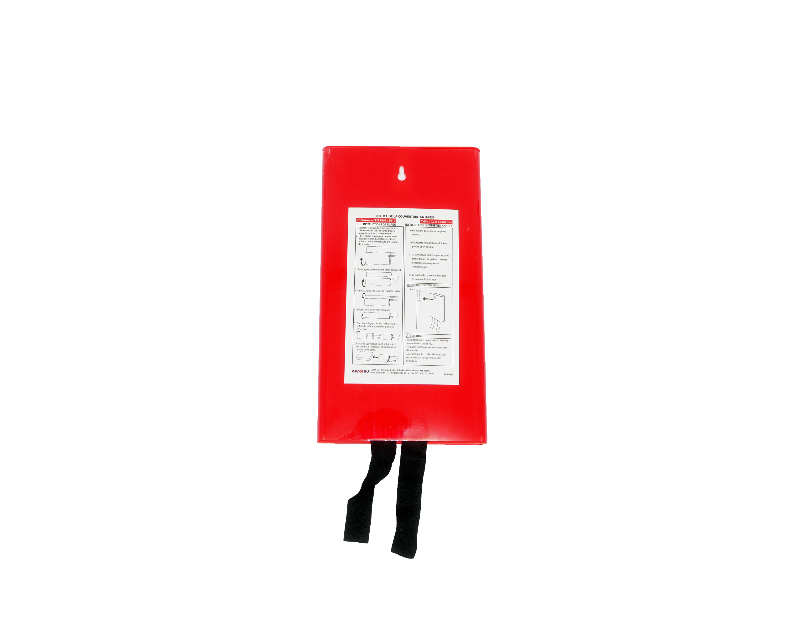 Couverture anti feu 1,2m x 1,8m – Image 3