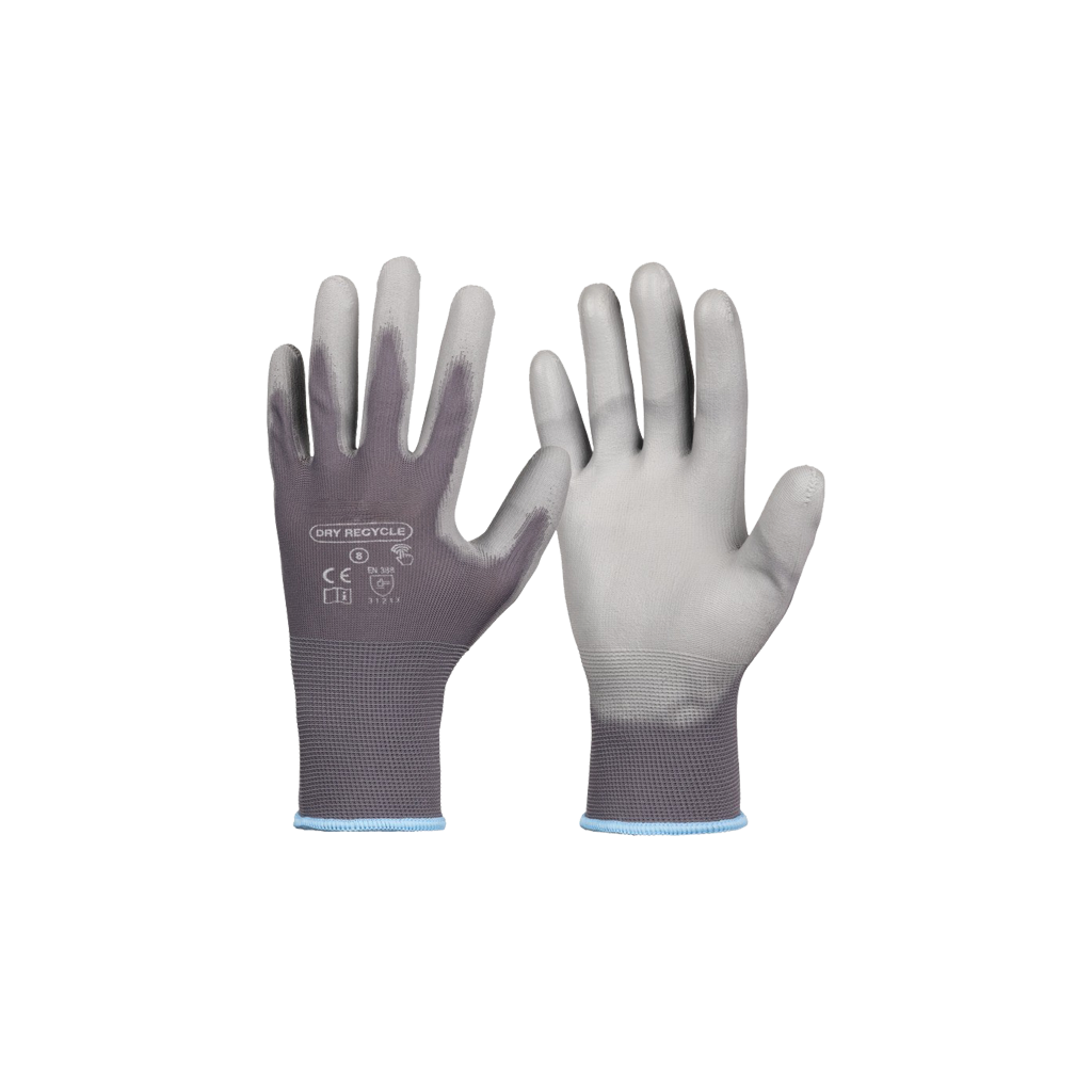 Gant de protection manutention fin et léger, lavable, taille 10 jauge 15 (paire)