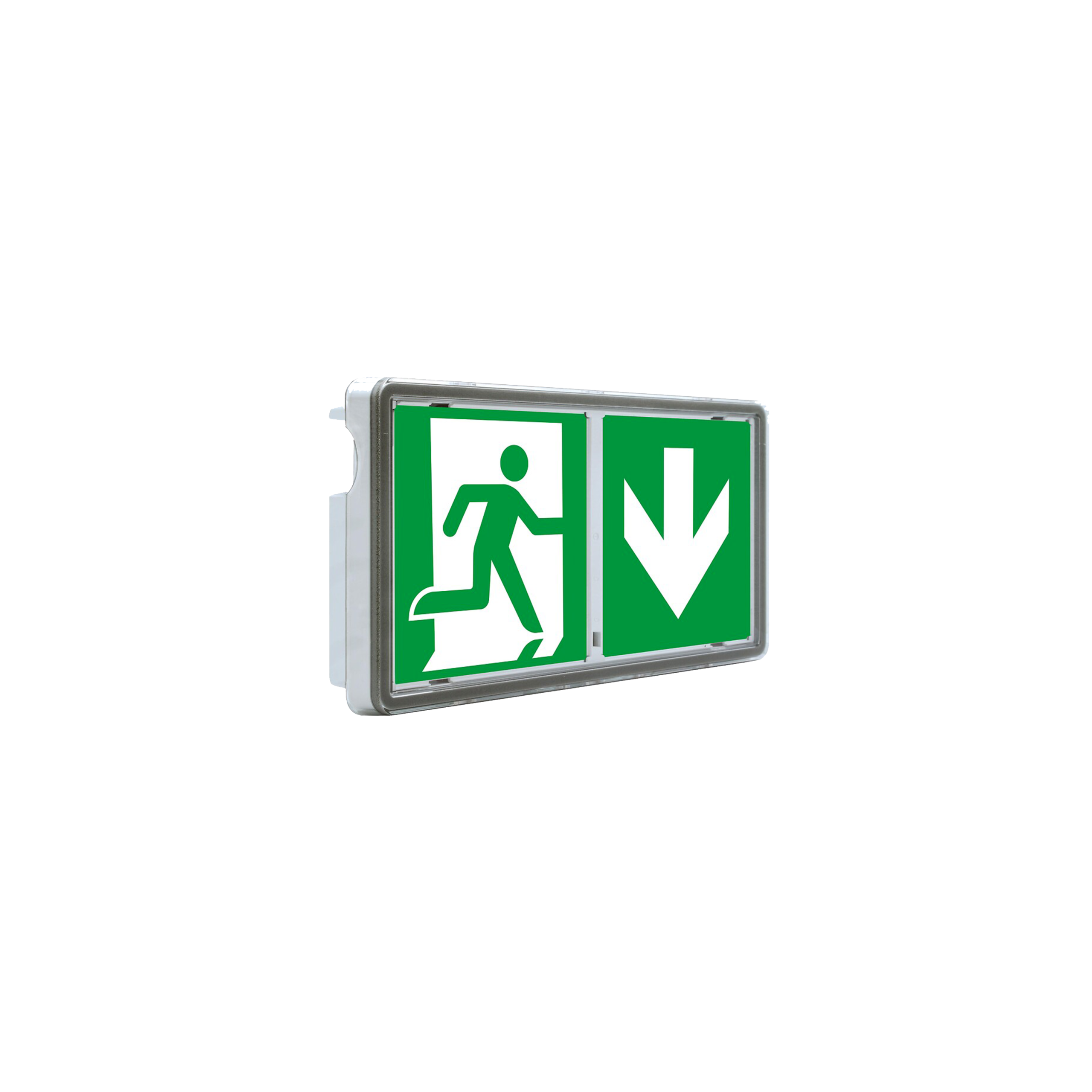 BAES Evacuation IP44 IK08 136lm SATI 4LED ONE1S - BLOC.TECH