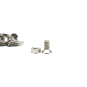 Kit comprenant vis TFC diam 6 + écrou (inox A2)
