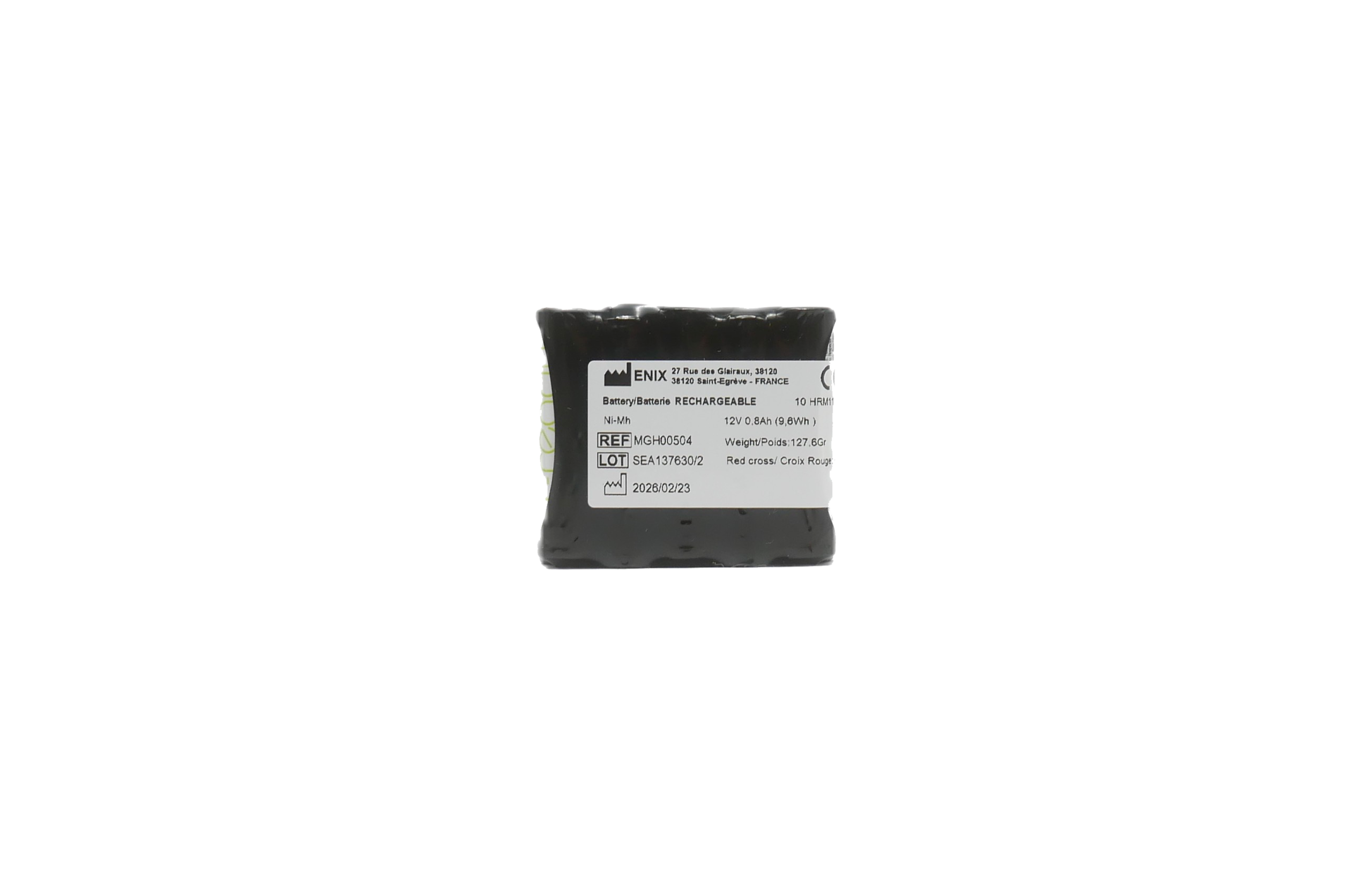Batterie Ni-Mh 10x AAA 10S1P ST2 12V 800mAh