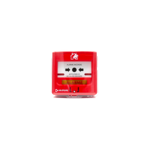 Déclencheur manuel 1 contact rouge + capot - NEUTRONIC