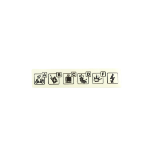 100 pictogrammes photoluminescent