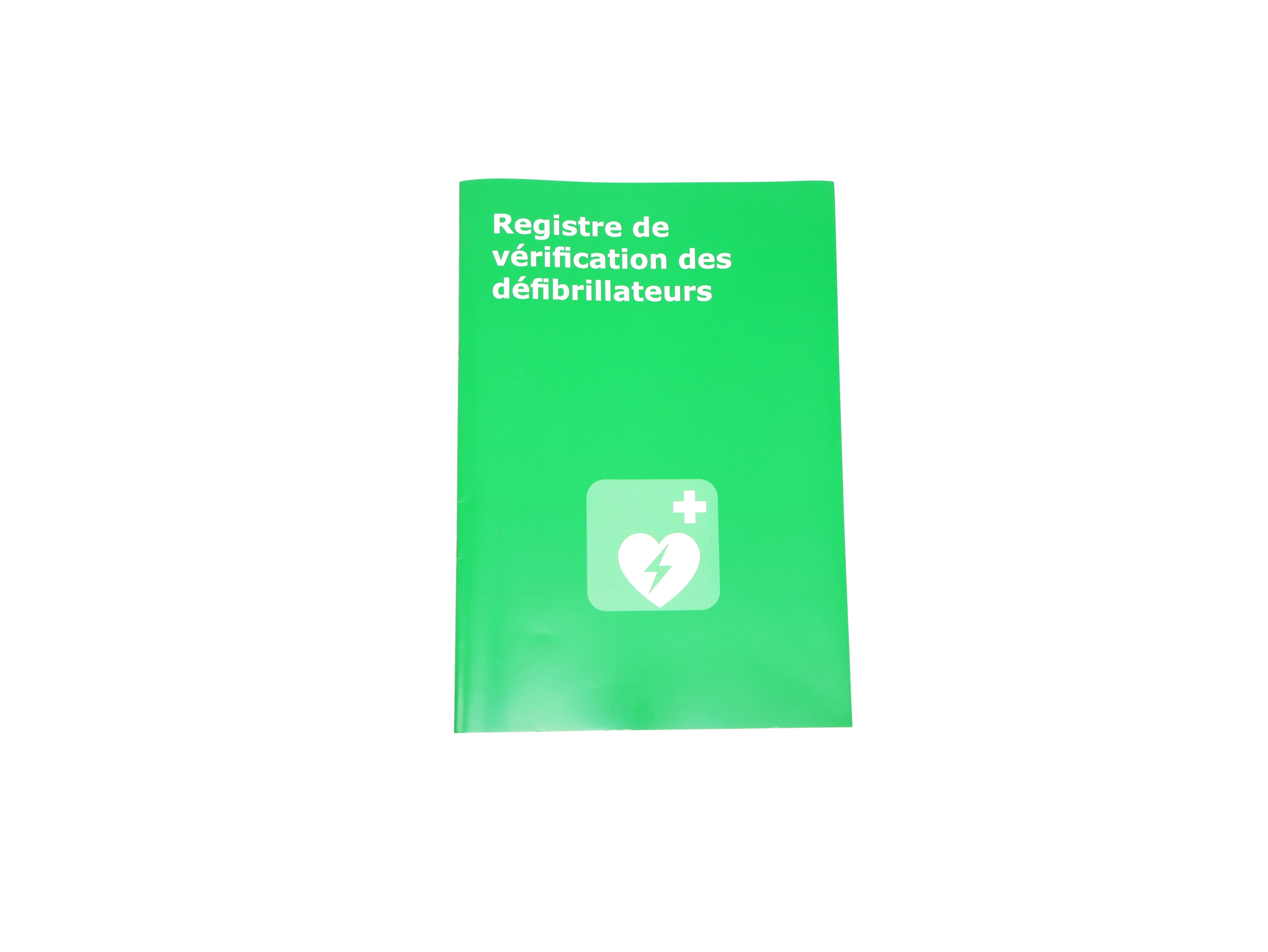 Registre défibrillateur DAE