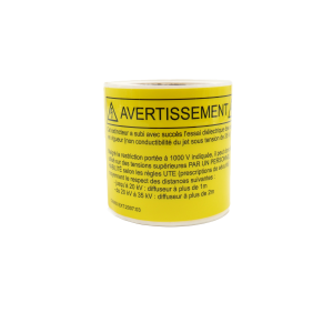 100 étiquettes "avertissement CO²"