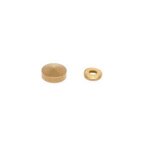 Ensemble cache vis conique 16mm laiton et cuvette