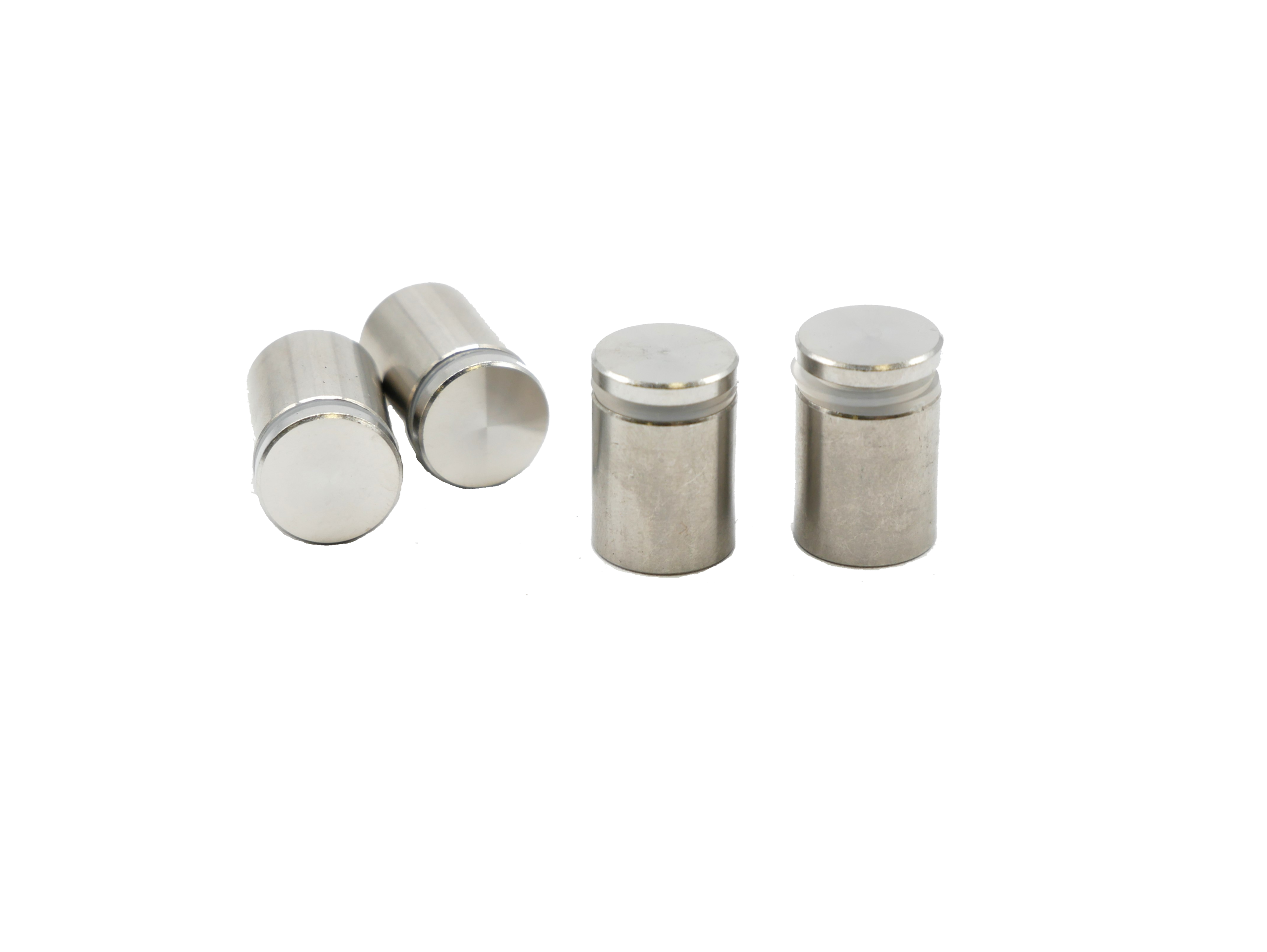 kit de 4 entretoises démontable inox 201 Ø13x15mm filetage à gauche