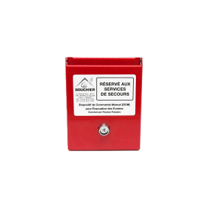 Coffret/boîtier de protection pour déclencheur manuel ouverture clé triangulaire