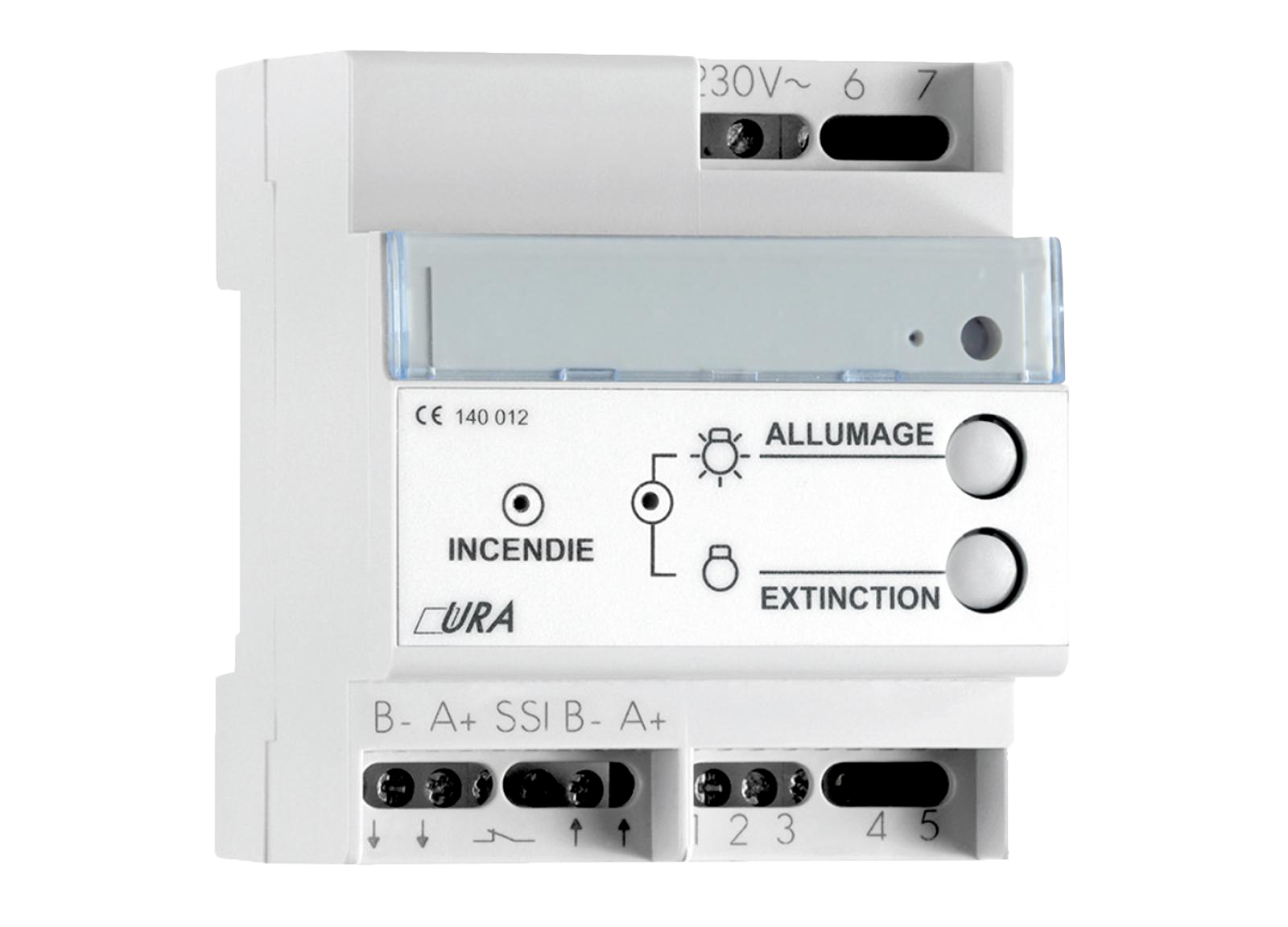 Télécommande de mise à l'état de repos multi-fonctions - capacité 600 blocs - URA